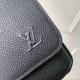 Replica Louis Vuitton Boarding Messenger LV Aerogram Men Bag M15265 Black