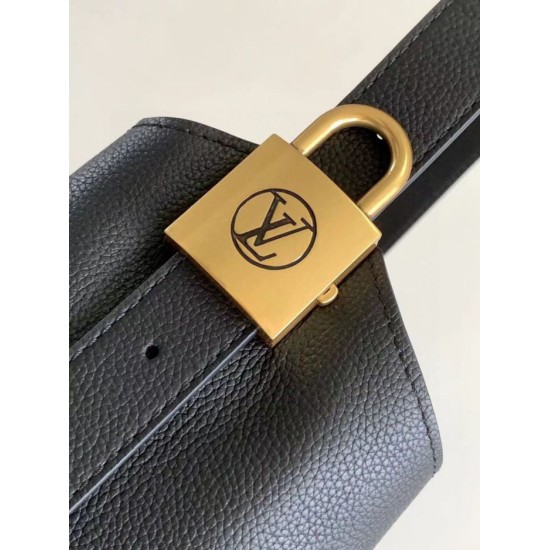 Replica Louis Vuitton Low Key Hobo bucket bag M24856 Black