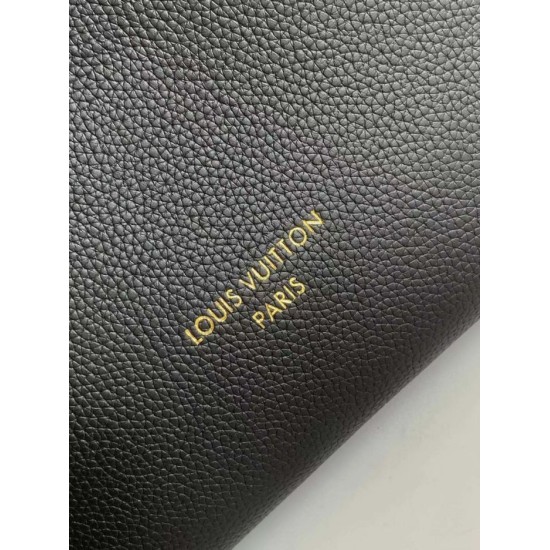 Replica Louis Vuitton Low Key Hobo bucket bag M24856 Black