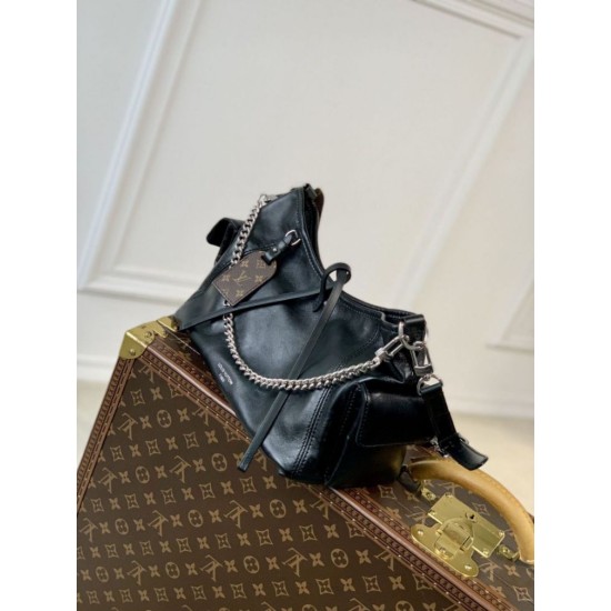 Replica Louis Vuitton CarryAll Cargo Vibe PM Shouder bag M24861 Black