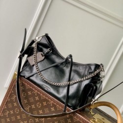 Replica Louis Vuitton CarryAll Cargo Vibe PM Shouder bag M24861 Black
