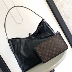 Replica LV CarryAll Cargo Vibe MM Bag M25143 Black