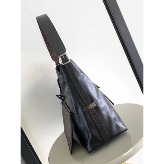 Replica LV CarryAll Cargo Vibe MM Bag M25143 Black