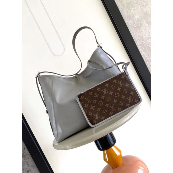 Replica LV CarryAll Cargo Vibe MM Bag M25143 Gray