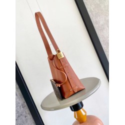 Replica Louis Vuitton Small Low Key Hobo Bucket Bag M25352 Brown
