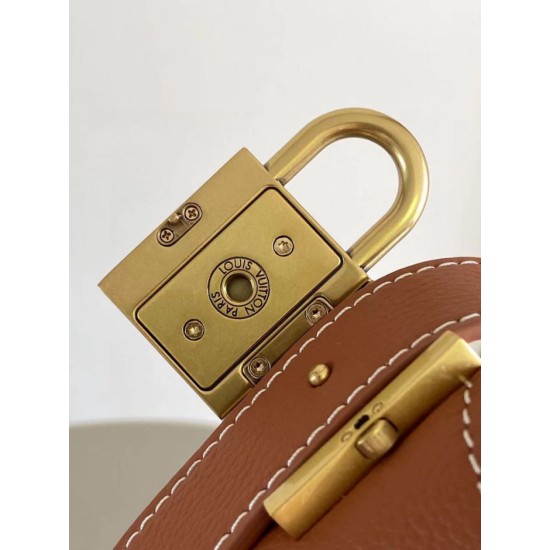 Replica Louis Vuitton Small Low Key Hobo Bucket Bag M25352 Brown