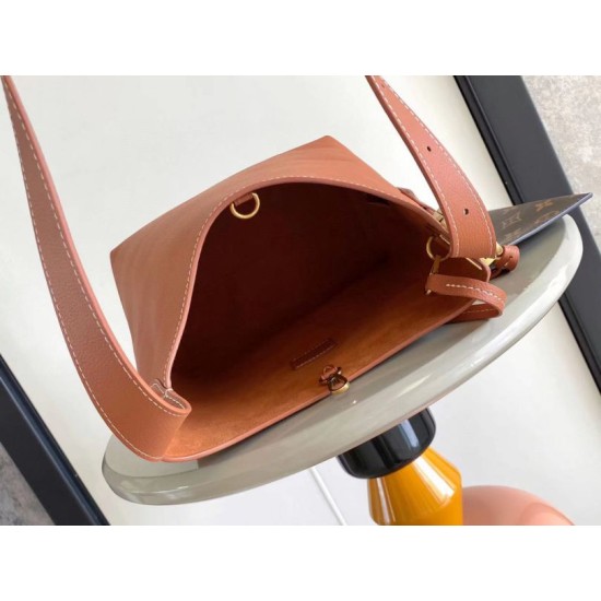 Replica Louis Vuitton Small Low Key Hobo Bucket Bag M25352 Brown