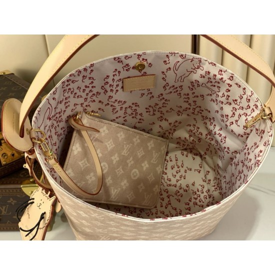 Replica Louis Vuitton All In GM Bucket Bag M25727 Meowgram signature