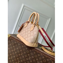 Replica Louis Vuitton Alma BB Bag M25728 Meowgram signature Replica Louis Vuitton Alma BB Bag M25728 Meowgram signature