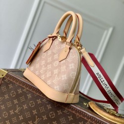 Replica Louis Vuitton Alma BB Bag M25728 Meowgram signature