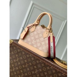 Replica Louis Vuitton Alma BB Bag M25728 Meowgram signature