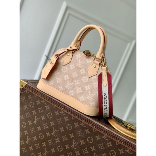Replica Louis Vuitton Alma BB Bag M25728 Meowgram signature