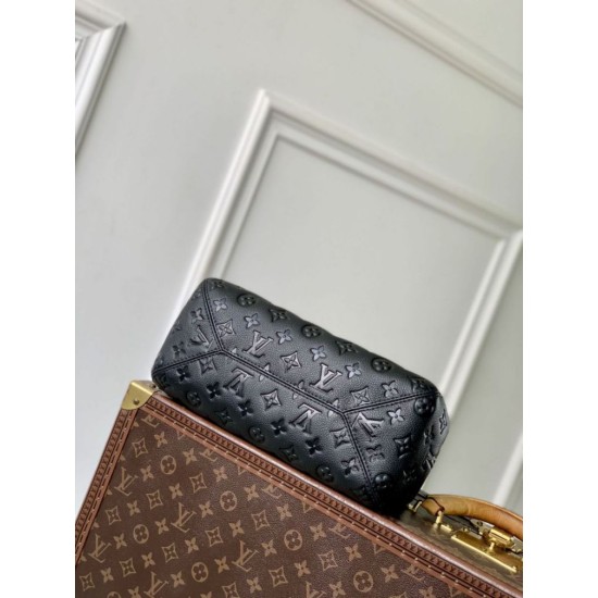 Replica Louis vuitton All In One PM bucket bag M25858 black Replica Louis vuitton All In One PM bucket bag M25858 black
