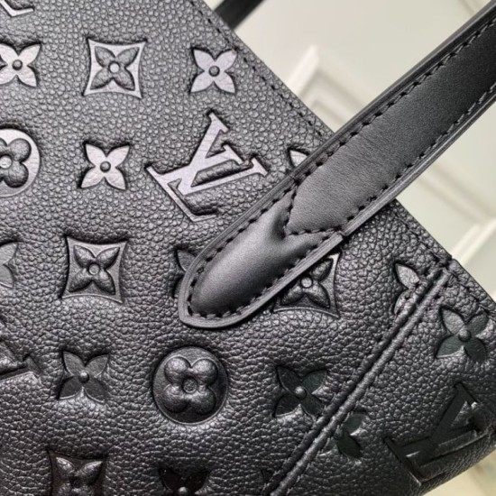 Replica Louis vuitton All In One PM bucket bag M25858 black Replica Louis vuitton All In One PM bucket bag M25858 black
