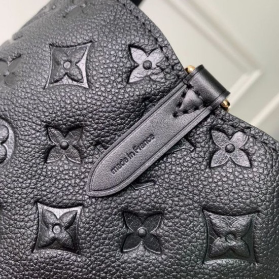 Replica Louis vuitton All In One PM bucket bag M25858 black Replica Louis vuitton All In One PM bucket bag M25858 black