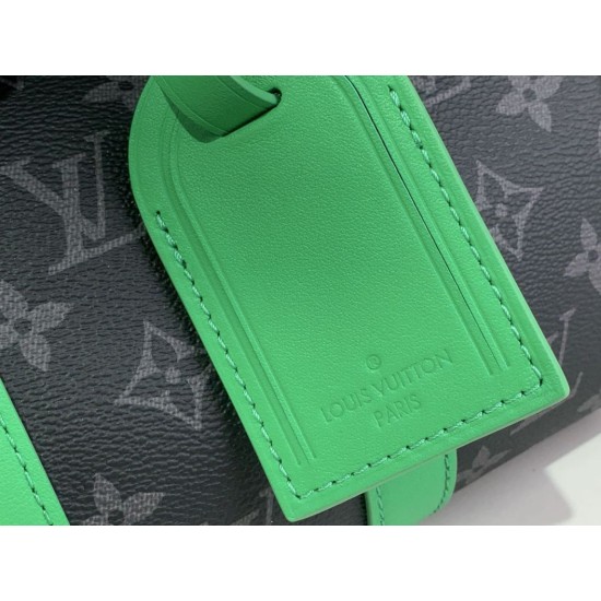 Replica Louis Vuitton Keepall Bandoulière 25 Men Bag M25885 Green