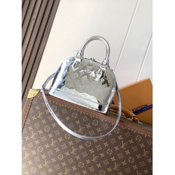 Replica Louis Vuitton Alma BB Bag M26335 Silver