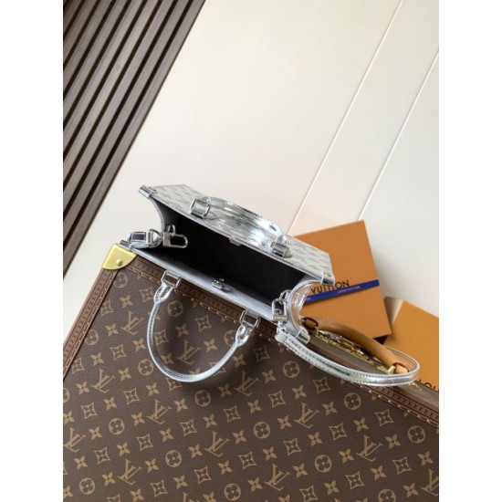 Replica Louis Vuitton Onthego PM Tote Bag M26373 Silver