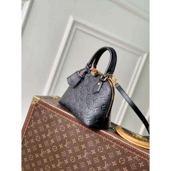 Replica LV Classic Alma BB Bag M26409 Black