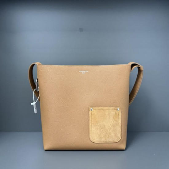 Replica Louis Vuitton Verso Hobo Men Bag M26745 Brown Replica Louis Vuitton Verso Hobo Men Bag M26745 Brown