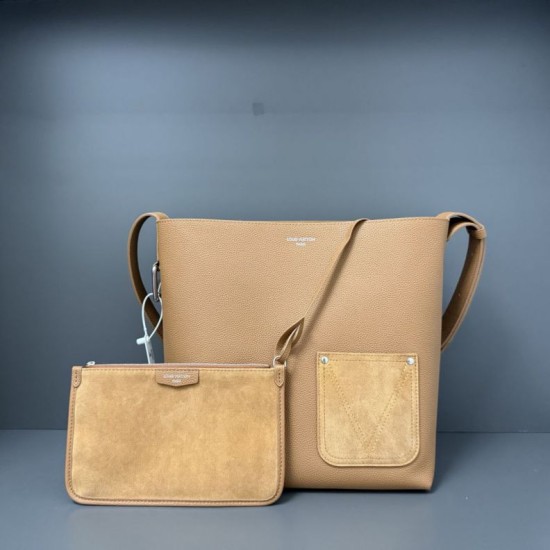 Replica Louis Vuitton Verso Hobo Men Bag M26745 Brown Replica Louis Vuitton Verso Hobo Men Bag M26745 Brown