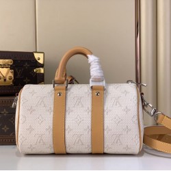 Replica Louis Vuitton Keepall Bandoulière 25 Bag M27161 Apricot Flower Replica Louis Vuitton Keepall Bandoulière 25 Bag M27161 Apricot Flower