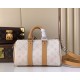 Replica Louis Vuitton Keepall Bandoulière 25 Bag M27161 Apricot Flower