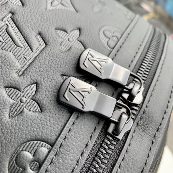 Replica LV Discovery Backpack Men Bag M46553 Black