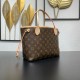 Replica Louis Vuitton M46979 Neverfull PM Tote Bag Brown Replica Louis Vuitton M46979 Neverfull PM Tote Bag Brown