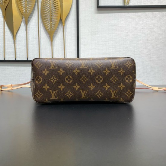 Replica Louis Vuitton M46979 Neverfull PM Tote Bag Brown Replica Louis Vuitton M46979 Neverfull PM Tote Bag Brown