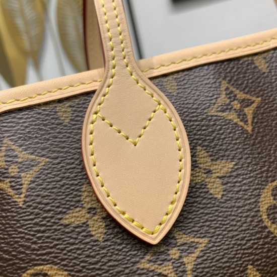 Replica Louis Vuitton M46979 Neverfull PM Tote Bag Brown Replica Louis Vuitton M46979 Neverfull PM Tote Bag Brown
