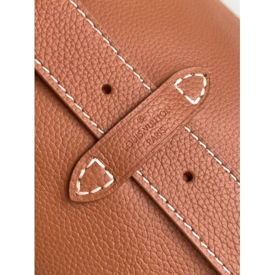 Replica Louis Vuitton Low Key Hobo bucket bag m24974 Brown