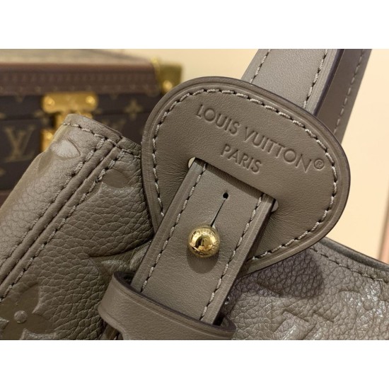 Replica Louis vuitton All In One PM bucket bag m25890 Smoked gray-green Replica Louis vuitton All In One PM bucket bag m25890 Smoked gray-green