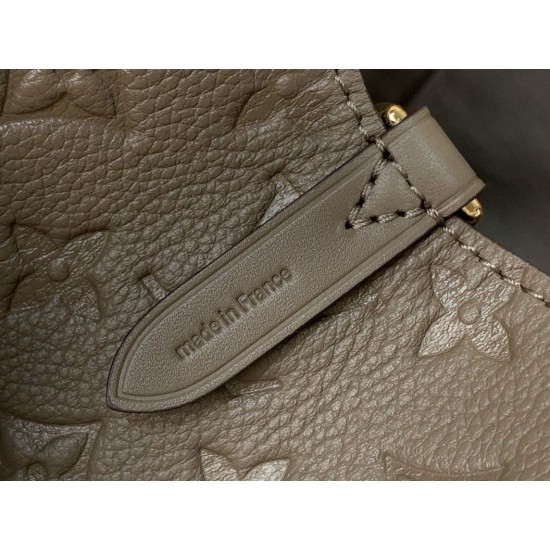 Replica Louis vuitton All In One PM bucket bag m25890 Smoked gray-green Replica Louis vuitton All In One PM bucket bag m25890 Smoked gray-green