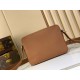 Replica Louis Vuitton Boarding Messenger LV Aerogram Men Bag m25981 Brown