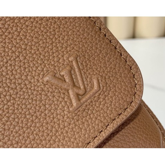 Replica Louis Vuitton Boarding Messenger LV Aerogram Men Bag m25981 Brown