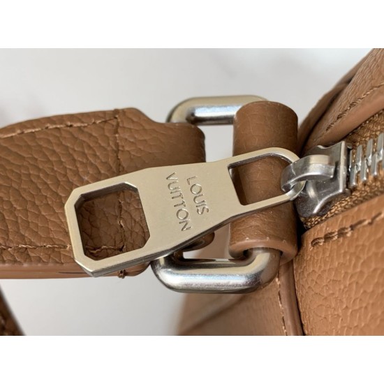 Replica Louis Vuitton Boarding Messenger LV Aerogram Men Bag m25981 Brown