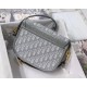 Replica Dior Medium Bobby Bag In Grey Dior Oblique Canvas Fake Dior Medium Bobby Bag In Grey Dior Oblique Canvas Replica