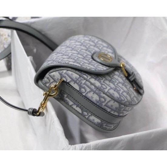 Replica Dior Medium Bobby Bag In Grey Dior Oblique Canvas Fake Dior Medium Bobby Bag In Grey Dior Oblique Canvas Replica