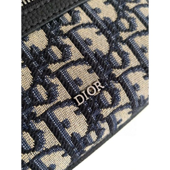 Replica Dior Mini Rider 2.0 Zipped Messenger Bag in Beige Oblique with Black Leather Replica Dior Mini Rider 2.0 Zipped Messenger Bag in Beige Oblique with Black Leather