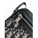 Replica Dior Mini Rider 2.0 Zipped Messenger Bag in Beige Oblique with Black Leather Replica Dior Mini Rider 2.0 Zipped Messenger Bag in Beige Oblique with Black Leather