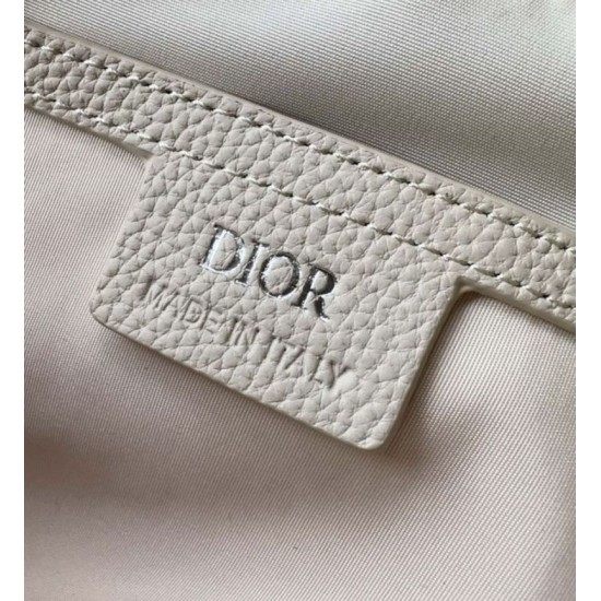 Replica Dior Rider 2.0 Zipped Messenger Bag in Beige Gravity Leather Fake Dior Rider 2.0 Zipped Messenger Bag in Beige Gravity Leather Replica
