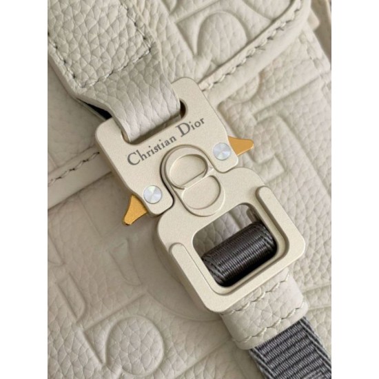 Replica Dior Hit the Road Flap Messenger Bag in Beige Gravity Leather Replica Dior Hit the Road Flap Messenger Bag in Beige Gravity Leather