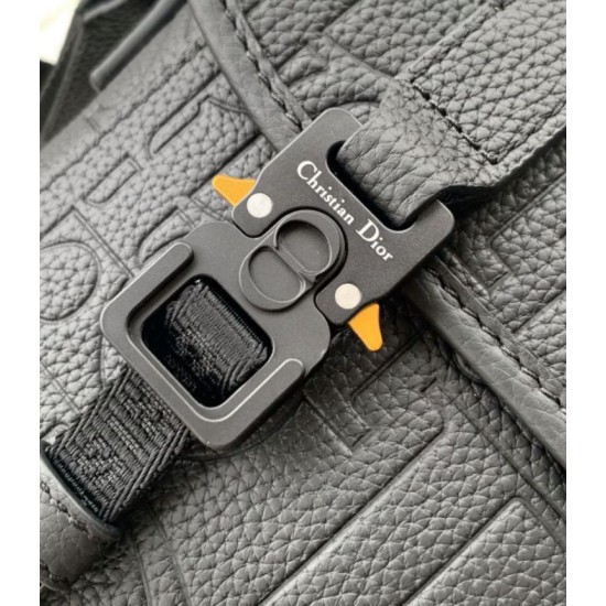 Replica Dior Hit the Road Flap Messenger Bag in Black Gravity Leather Fake Dior Hit the Road Flap Messenger Bag in Black Gravity Leather Replica