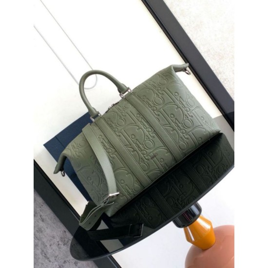 Replica Dior Weekender 40 Bag in Khaki Dior Gravity Leather Fake Dior Weekender 40 Bag in Khaki Dior Gravity Leather Replica