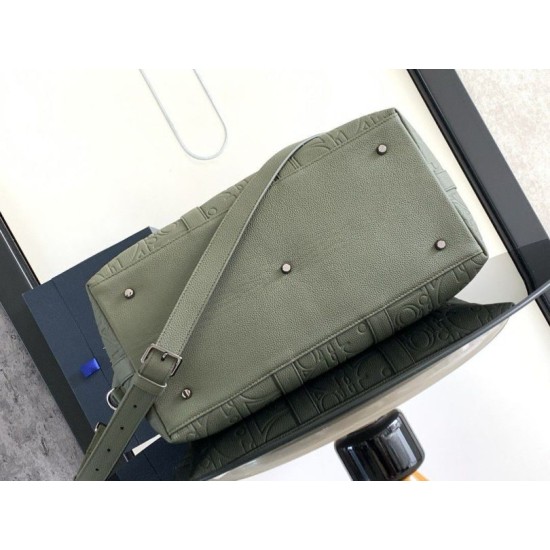Replica Dior Weekender 40 Bag in Khaki Dior Gravity Leather Fake Dior Weekender 40 Bag in Khaki Dior Gravity Leather Replica