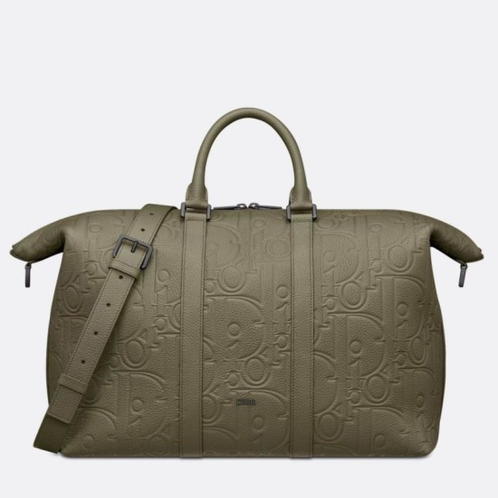 Replica Dior Weekender 40 Bag in Khaki Dior Gravity Leather Fake Dior Weekender 40 Bag in Khaki Dior Gravity Leather Replica
