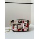 Replica Fendi Baguette Mini Bag in Canvas with Multicolor FF Embroidery Fake Fendi Baguette Mini Bag in Canvas with Multicolor FF Embroidery Replica