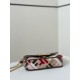 Replica Fendi Baguette Mini Bag in Canvas with Multicolor FF Embroidery Fake Fendi Baguette Mini Bag in Canvas with Multicolor FF Embroidery Replica