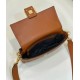 Replica Fendi Medium Baguette Bag in Brown FF Nappa Leather Replica Fendi Medium Baguette Bag in Brown FF Nappa Leather